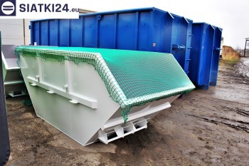 Siatki Szubin - Siatka przykrywająca na kontener - zabezpieczenie przewożonych ładunków dla terenów Szubina